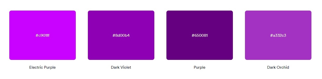 روانشناسی رنگ بنفش در طراحی لوگو 3 لوگو بنفش مبین دیزاین