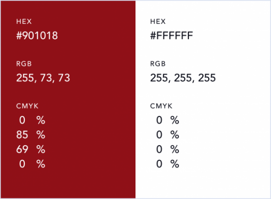 روانشناسی لوگو قرمز