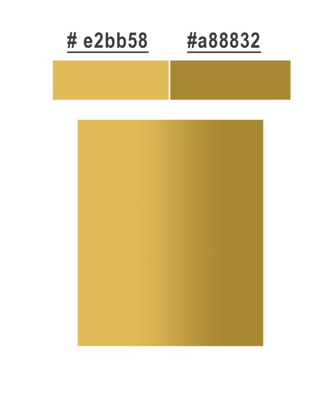 کدهای رنگ طلایی