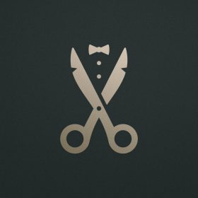 لوگو قیچی و خیاطی